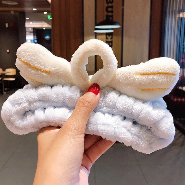 Wash Face Hair Holder Soft Warm Headband For Women Girls