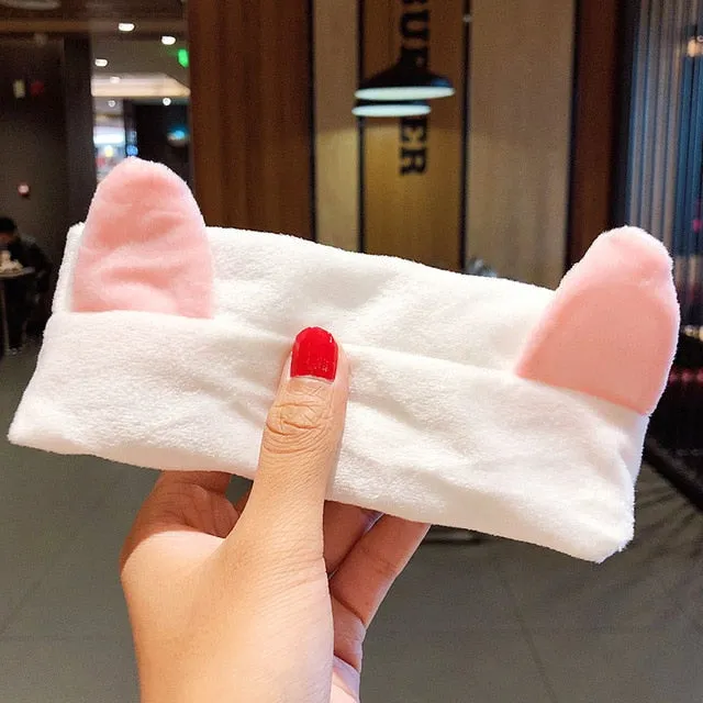 Wash Face Hair Holder Soft Warm Headband For Women Girls