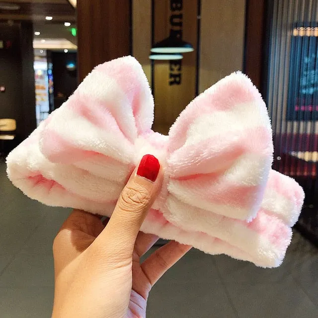 Wash Face Hair Holder Soft Warm Headband For Women Girls