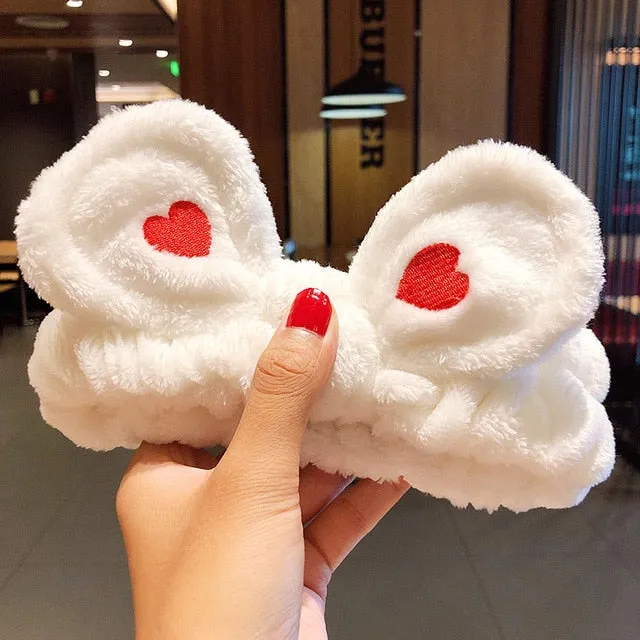 Wash Face Hair Holder Soft Warm Headband For Women Girls