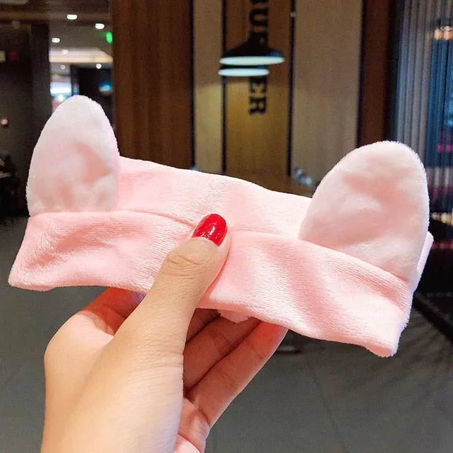 Wash Face Hair Holder Soft Warm Headband For Women Girls