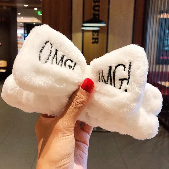 Wash Face Hair Holder Soft Warm Headband For Women Girls