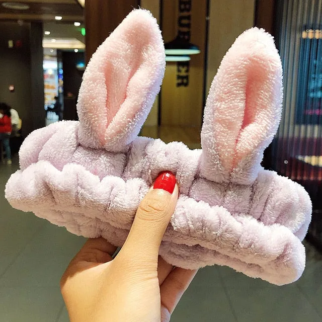 Wash Face Hair Holder Soft Warm Headband For Women Girls