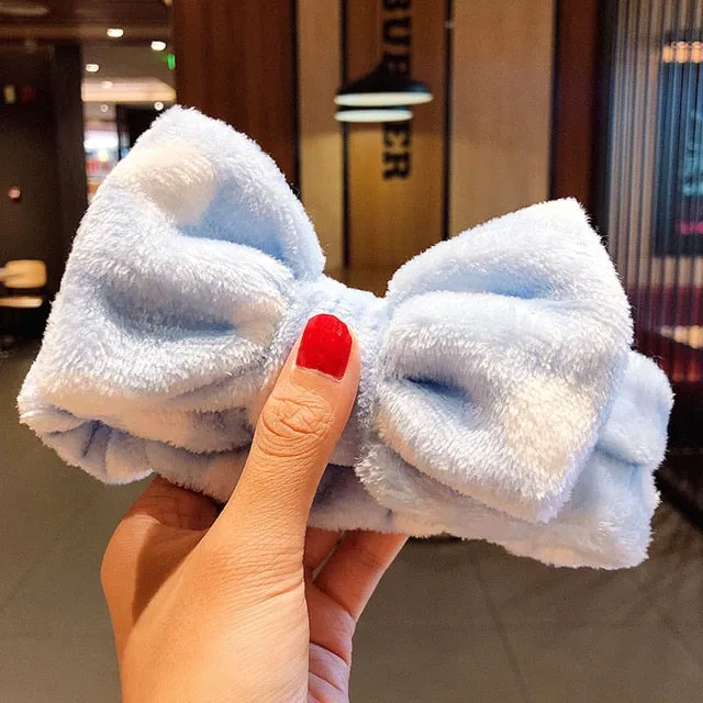 Wash Face Hair Holder Soft Warm Headband For Women Girls