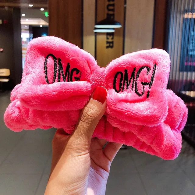 Wash Face Hair Holder Soft Warm Headband For Women Girls