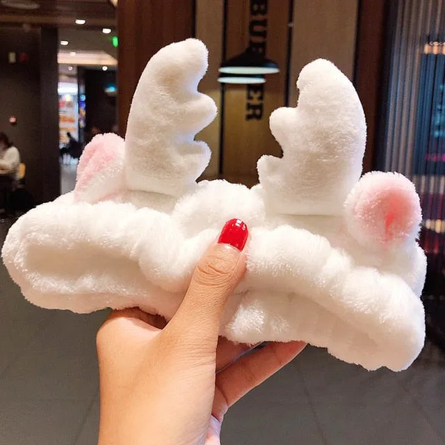 Wash Face Hair Holder Soft Warm Headband For Women Girls