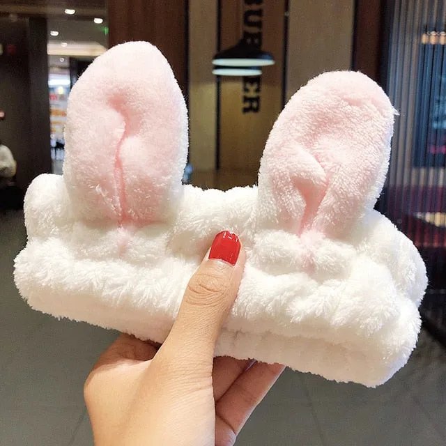 Wash Face Hair Holder Soft Warm Headband For Women Girls