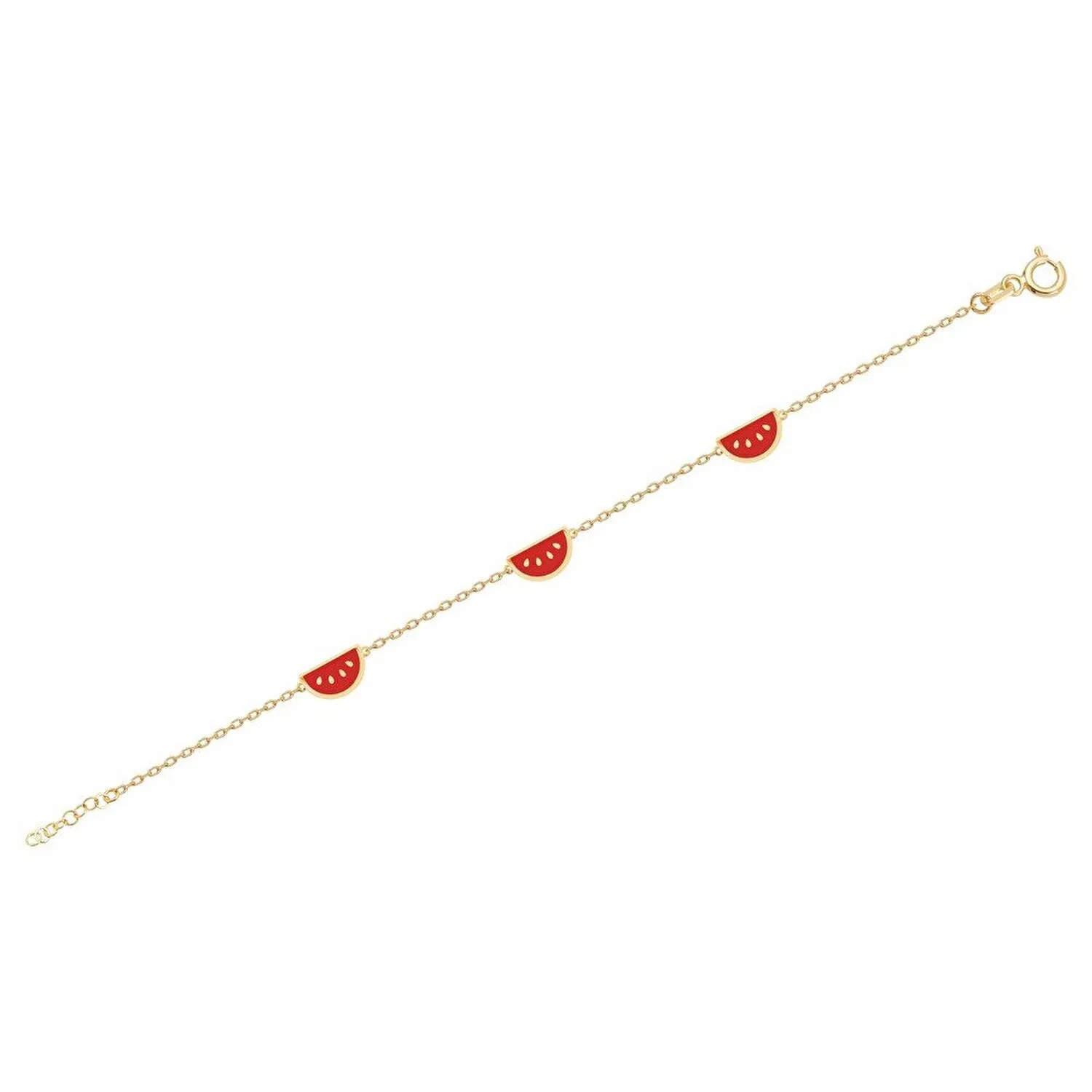 WATERMELON ANKLET