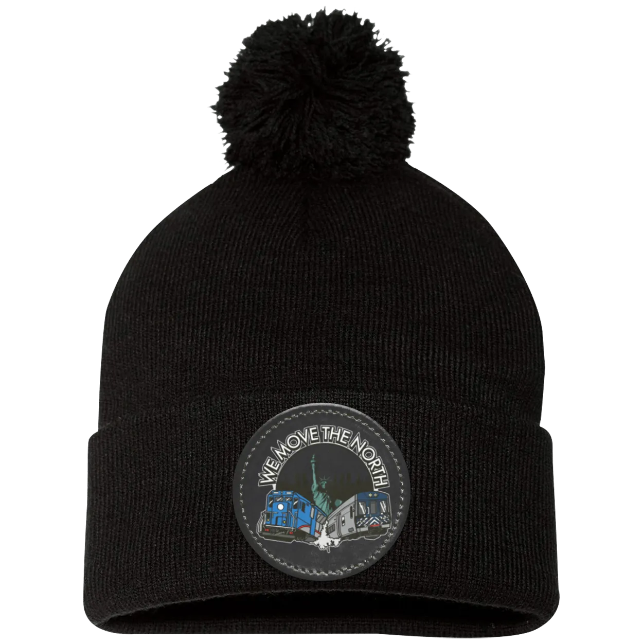 We Move The North Pom Pom Cap - Patch