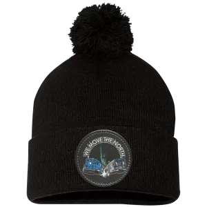 We Move The North Pom Pom Cap - Patch