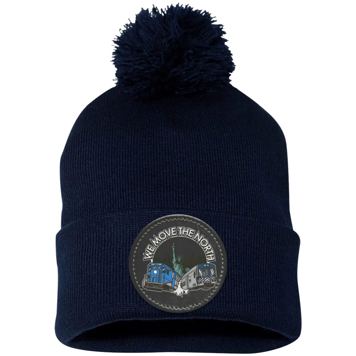 We Move The North Pom Pom Cap - Patch