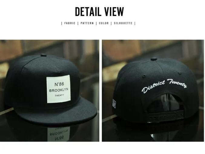 West Louis™ BROOKLYN Patch Baseball Cap
