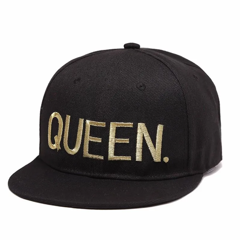 West Louis™ KING&QUEEN Gold Hats