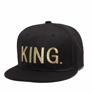 West Louis™ KING&QUEEN Gold Hats