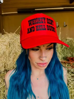 Whiskey Bent and Hellbound - Trucker Hat