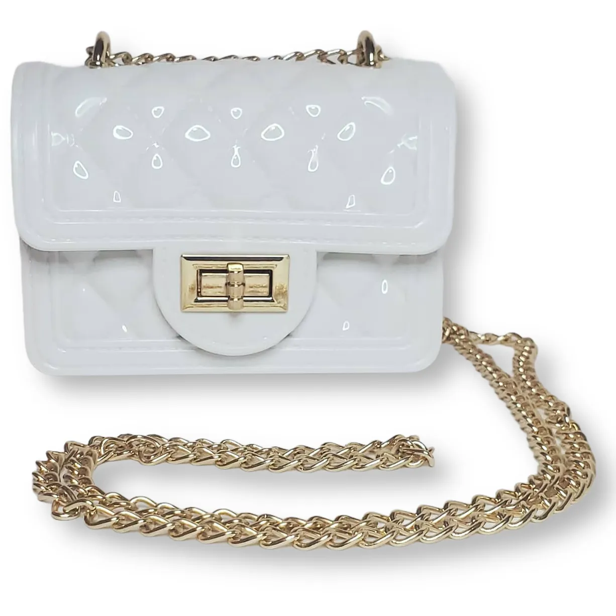 White Luxe Jelly Bag