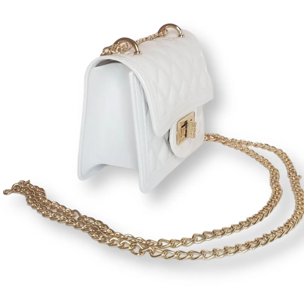 White Luxe Jelly Bag