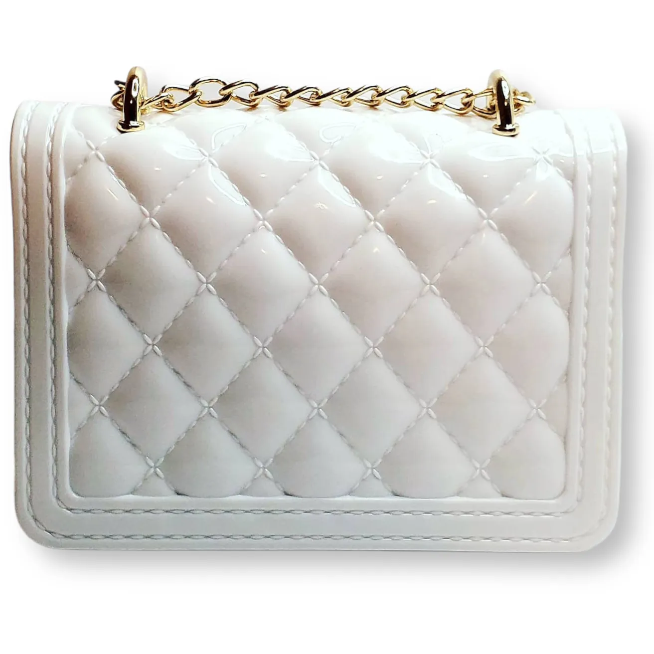 White Luxe Jelly Bag