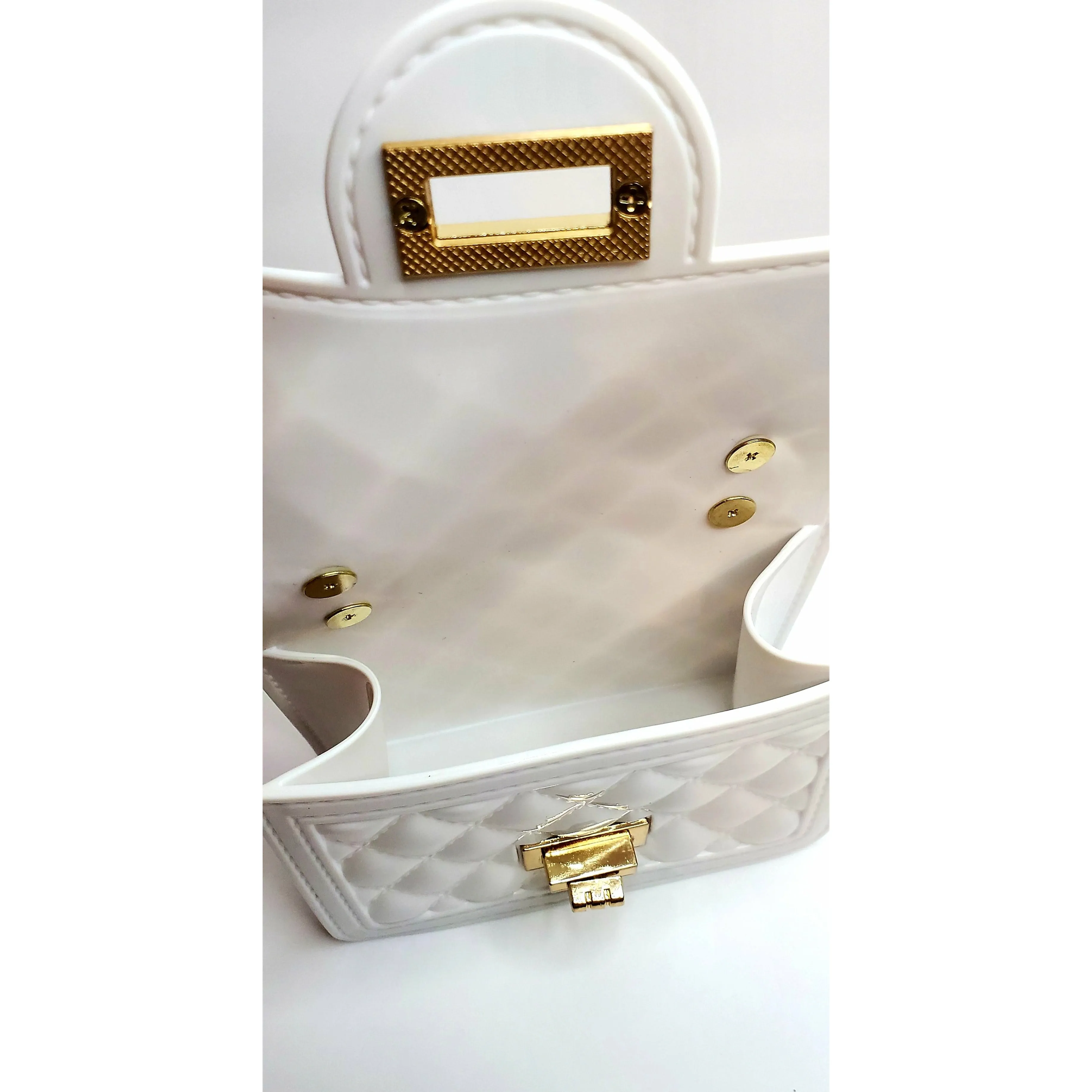 White Luxe Jelly Bag