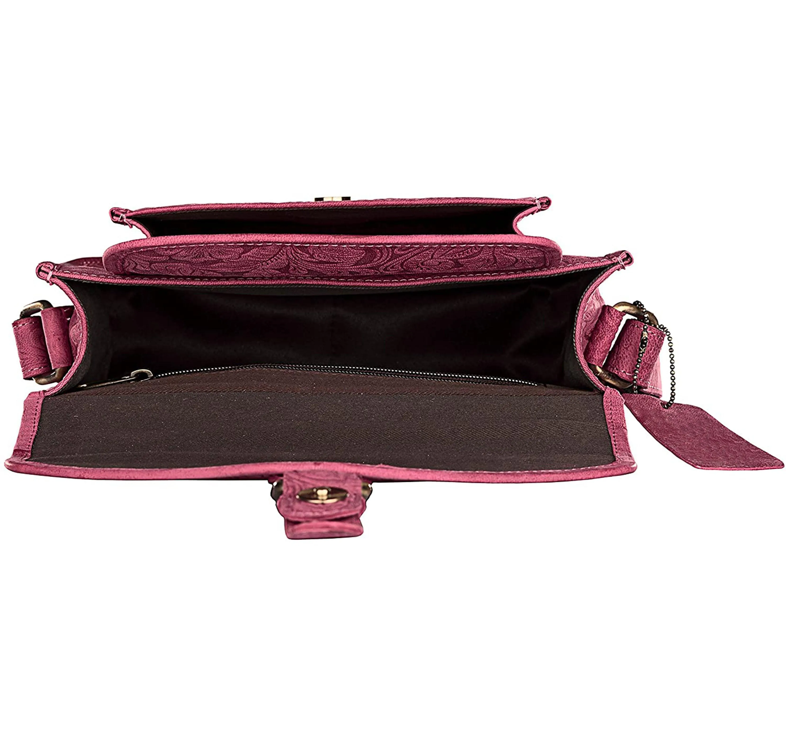 WILDHORN® Crossbody Bags for Women-Premium Leather Vintage Fashion Purse with Adjustable Strap