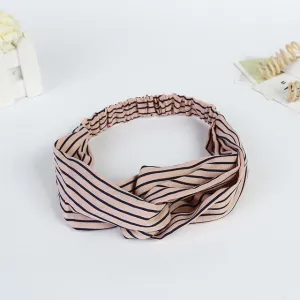 Women Stretch Twist Headband Striped Turban Sport Yoga Head Wrap Bandana Headwear Hair Accessories 2018 New Fashion Hot Sales