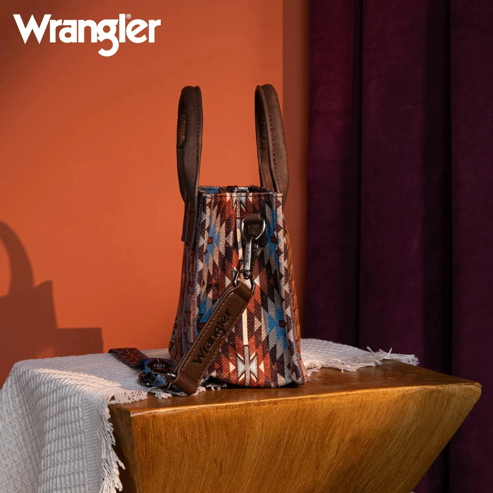 Wrangler Southwestern Mini Tote/Crossbody