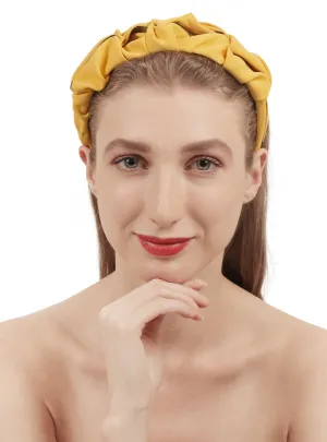 Yellow Plastic Head Turner Hairband