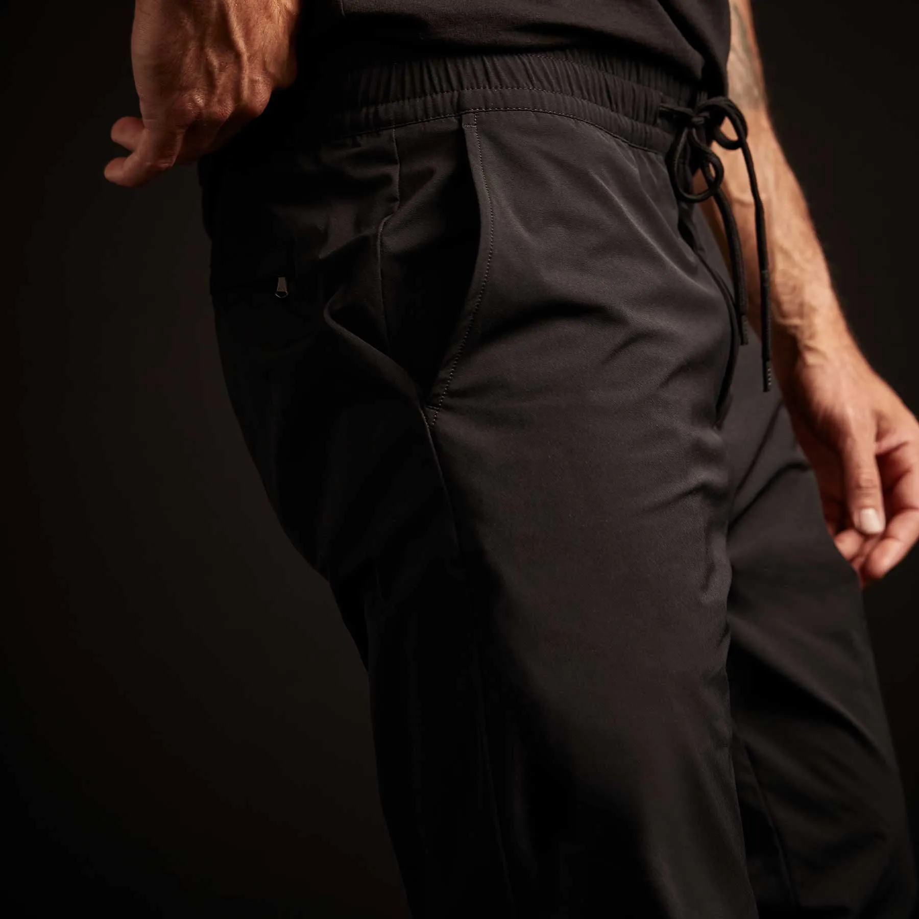 Y/OSEMITE Jersey Lined Performance Pant - Black