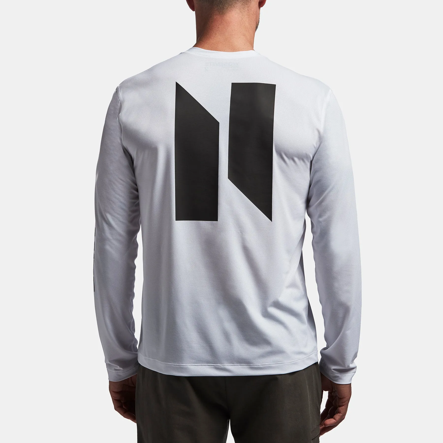 Y/OSEMITE Performance Ski Graphic Crew - White