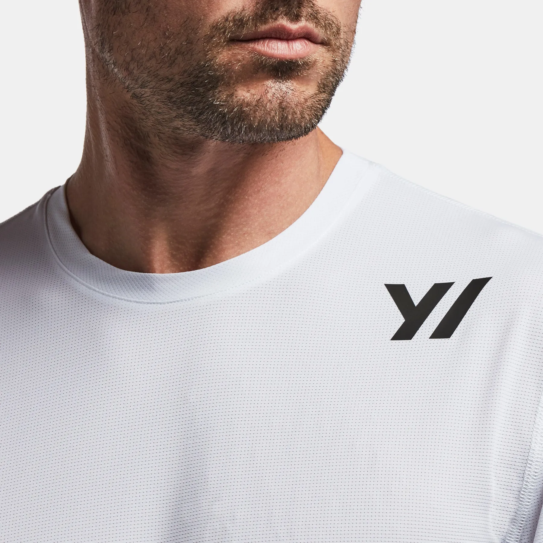 Y/OSEMITE Performance Ski Graphic Crew - White
