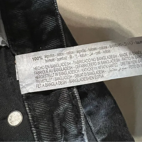 ZARA High Rise Jean Shorts