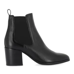 ZUBIA - BLACK BLACK LEATHER